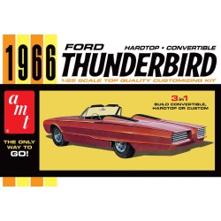 Model Plastikowy - Samochód 1:25 1966 Ford Thunderbird Hardtop/Convertible - AMT1328